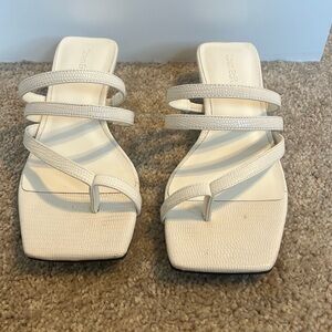 Open edit, mini sandal heel